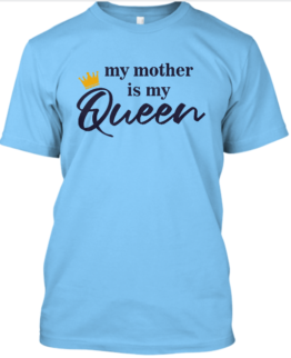 skyligthblue my mother is my queen